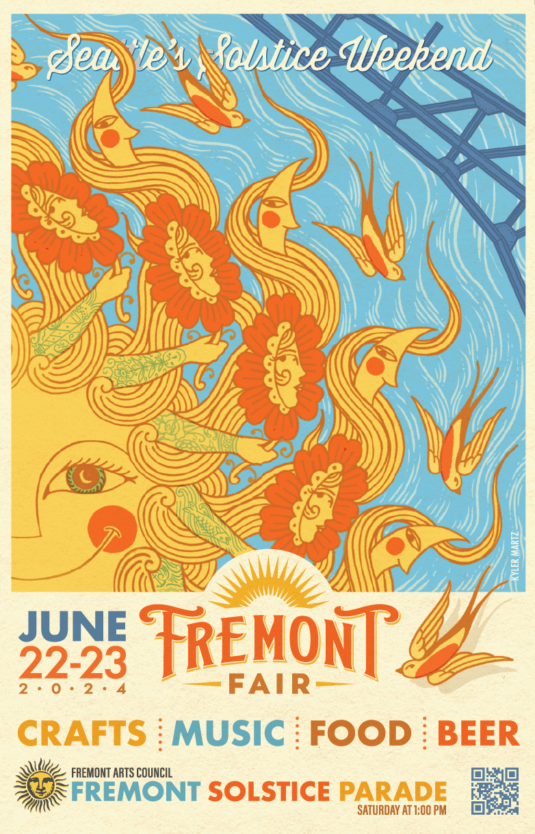 Fremont Fair - Fremont, Seattle - Center of the Universe